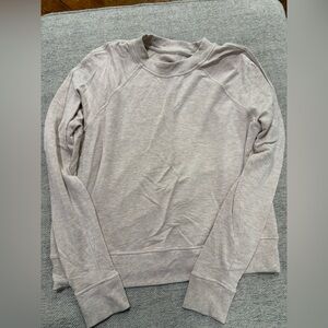 Lululemon cream sweatshirt